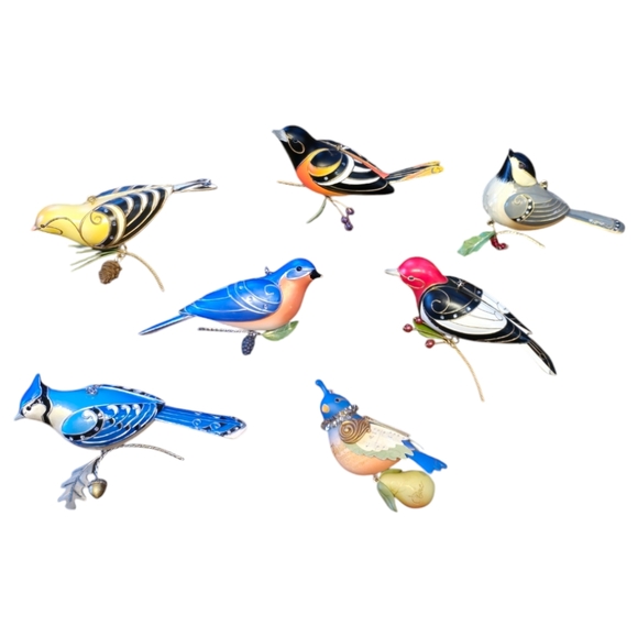 Hallmark Other - Hallmark Bird Collectible Christmas  Tree Ornaments